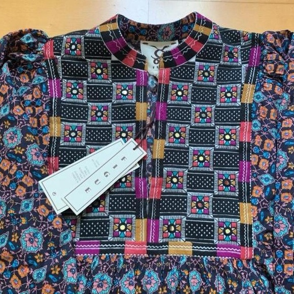 FIGUE Nora mini dress size S NWT - Picture 8 of 10